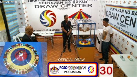 PCSO Peryahan Pangasinan Draw Court .